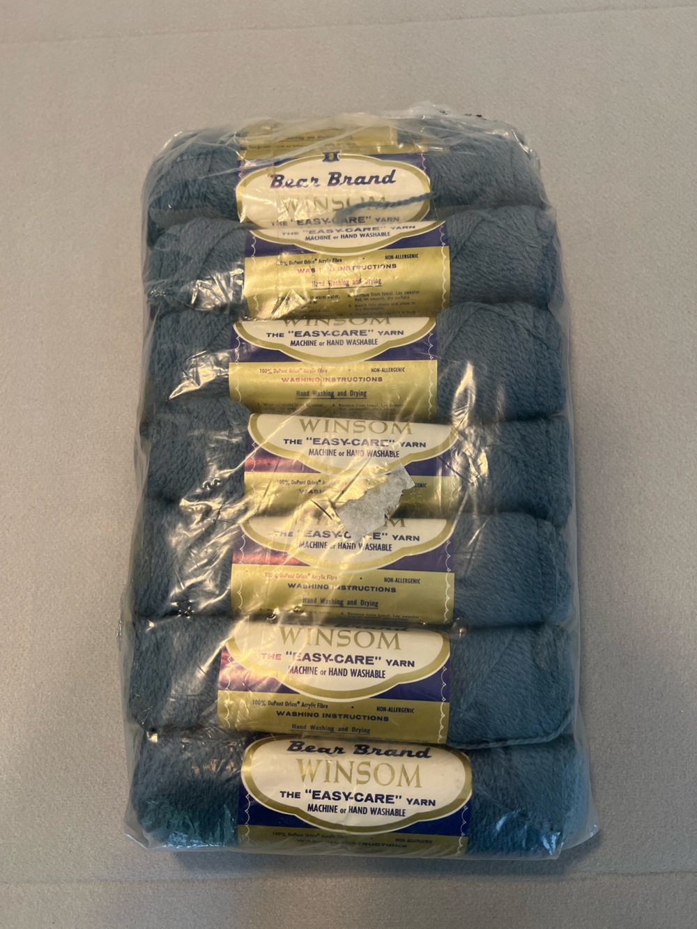 Bear Brand Winsom Easy Care Yarn Acrylic Fiber Color 252 Lot Of  14